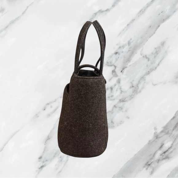 COACH Rare Wool Mini Tote Bag Japan Exclusive - Picture 5 of 10